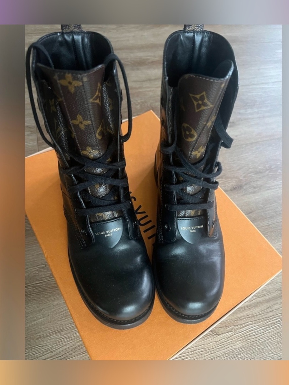 Louis Vuitton Metropolis Flat Ranger Boots